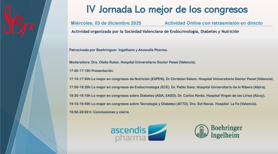 Jornada "Lo mejor de los congresos 2025"