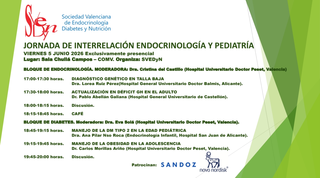 Jornada Interrelación Endocrinología y Pediatría 