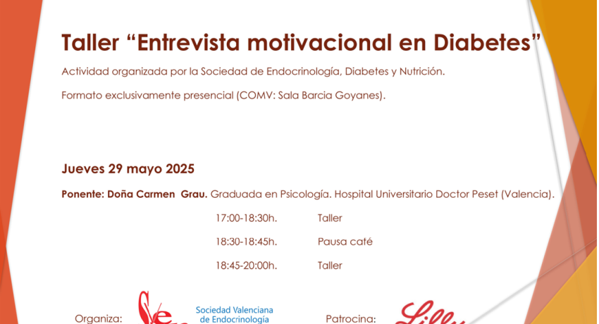 Taller "Entrevista Motivacional en Diabetes"