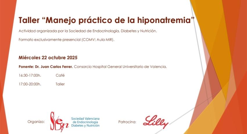 Taller "Manejo práctico de la hiponatremia"