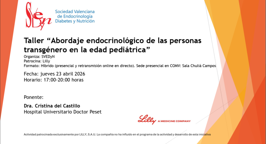 Taller "Abordaje endocrinológico de las personas trans en pediatría"
